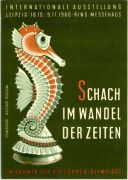 c Stadtgeschichtliches Museum Leipzig PI60195a Schach Ausstellung. Plakat